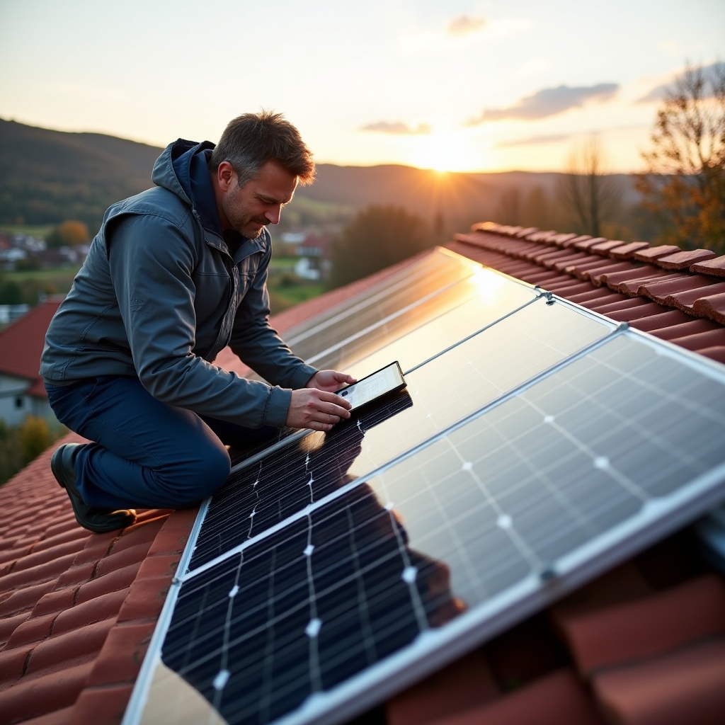 Instalace solárních panelů